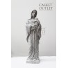 Mother Mary Holding Baby Jesus, Memorial Statue, Cemetery Sculpture (COM-MS-2)