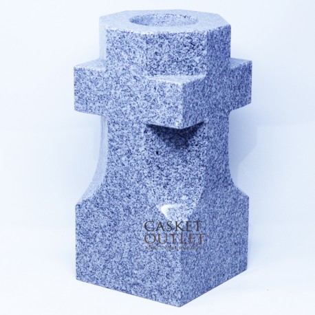 Cemetery Vase | Granite Stone Vase