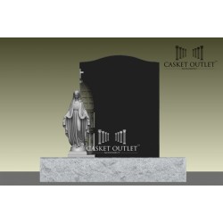 Cemetery Statue Headstone | Statue Monument | Cemetery Monument | COM-STATUE-55