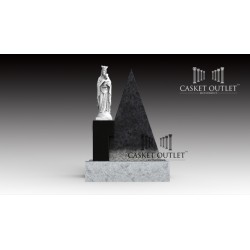 Cemetery Statue Headstone | Statue Monument | Cemetery Monument | COM-STATUE-55