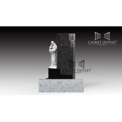 Cemetery Statue Headstone | Statue Monument | Cemetery Monument | COM-STATUE-55