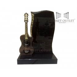 Guitar Monument | Cemetery Monument
