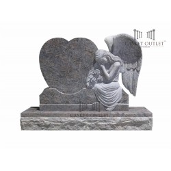 Angel Statue Headstone | Cemetery Monument