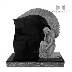 Angel Statue Headstone | Cemetery Monument