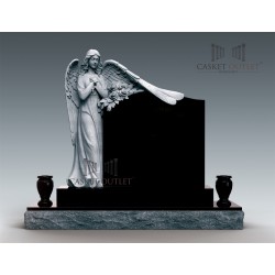 Angel Statue Headstone | Cemetery Monument