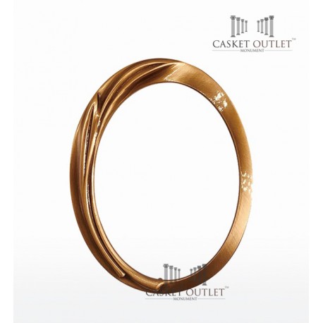 Copper Frame Oval | Porcelain Photo Frame | Ceramic Photo Frame
