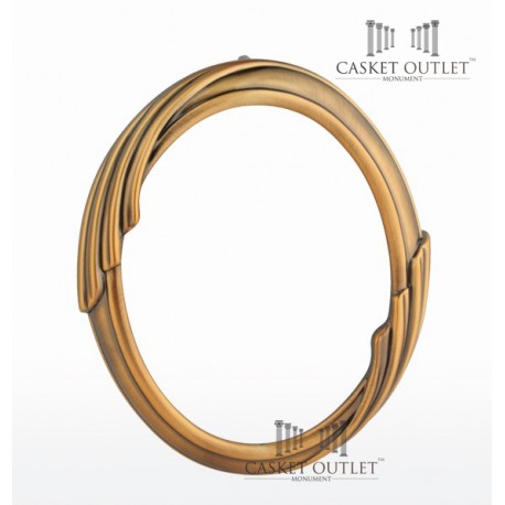 Copper Frame Oval | Porcelain Photo Frame | Ceramic Photo Frame