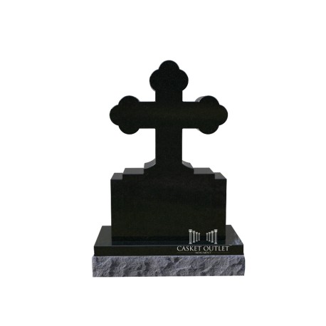 Orthodox Cross Monument | Cemetery Cross Headstone