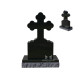 Orthodox Cross Monument | Cemetery Headstone (COM-CROSS-B)