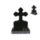 Orthodox Cross Monument | Cemetery Headstone (COM-CROSS-C)