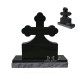 Orthodox Cross Monument | Cemetery Headstone (COM-CROSS-E)