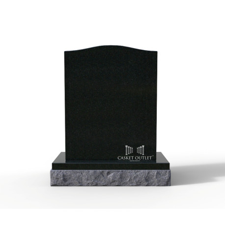 Headstone:24"x8"x30" | Base:30"x14"x6" or 8" (COM-SH-24830)
