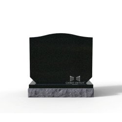Headstone:30"x8"x24" (3" corner cut for bottom) | Base:30"x14"x6" or 8" (COM-SH-30824C3)