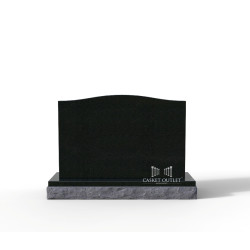 Headstone:42"x8"x28" | Base:48"x14"x6" or 8" (COM-SH-42828)