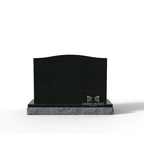 Headstone:42"x8"x28" | Base:48"x14"x6" or 8" (COM-SH-42828)