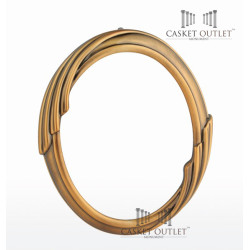 Copper Frame Oval | Porcelain Photo Frame | Ceramic Photo Frame