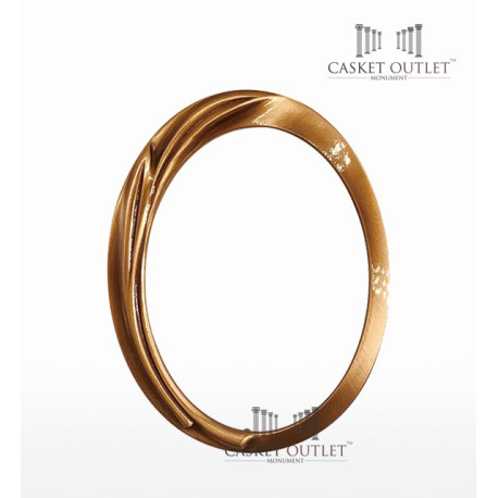 Copper Frame Oval | Porcelain Photo Frame | Ceramic Photo Frame