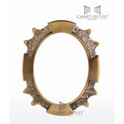 Copper Frame Oval | Porcelain Photo Frame | Ceramic Photo Frame