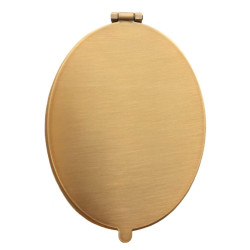 Bronze Oval Frames With Plain Cover