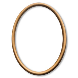 Bronze Photo Frame Oval