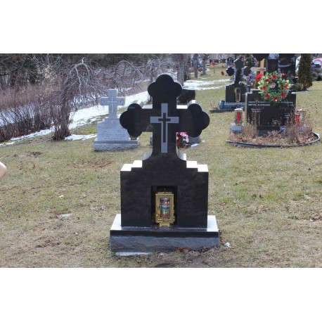 Orthodox Cross Monument Headstone