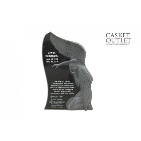 ANGEL'S TEAR STATUE MONUMENT HEADSTONE