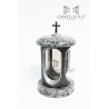 Cemetery Gray Granite Stone Lantern (COM-CSL-4)